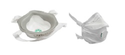 FFP3-NR Disposable Cup Respirator with Valve